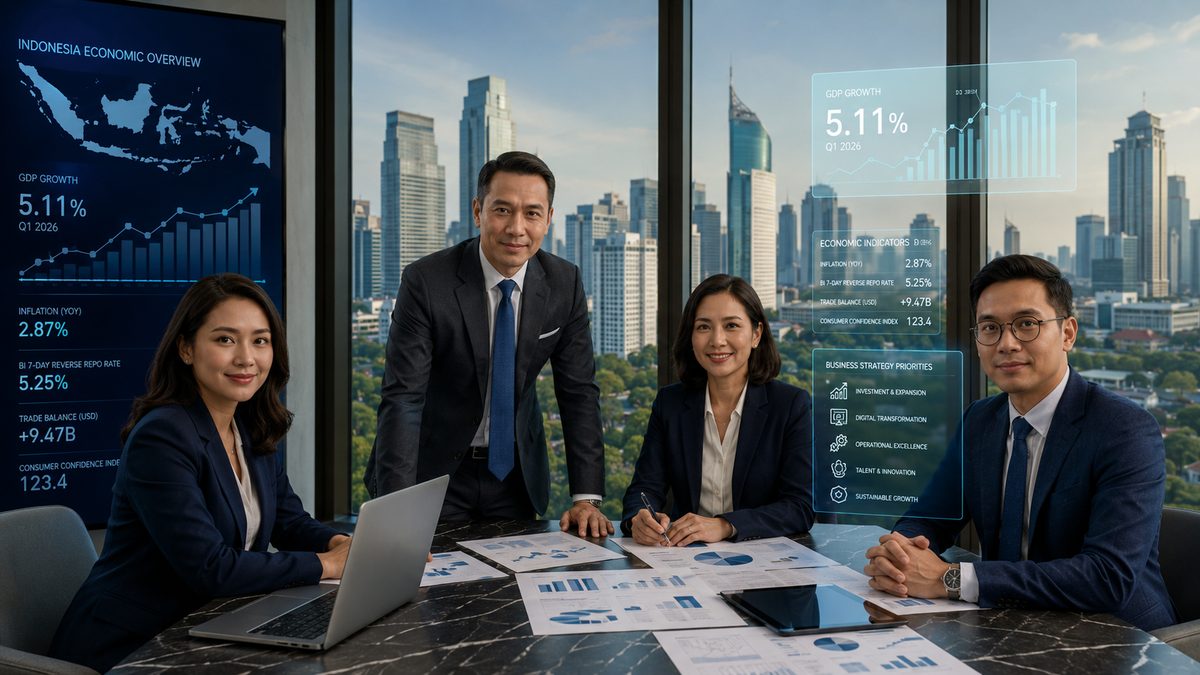 GDP Indonesia Q1 2026 Tumbuh 5,11%: Apa Artinya bagi Strategi Bisnis Anda