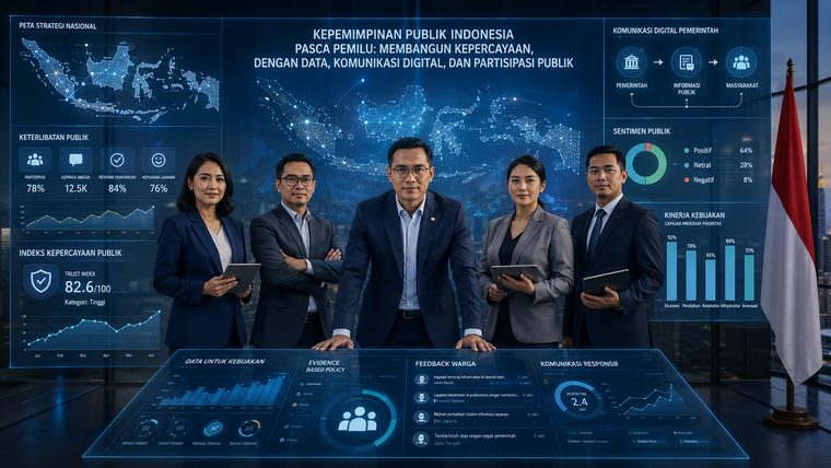 Pasca Pemilu 2024, Public Leadership Indonesia Butuh Data, Kepercayaan, dan Komunikasi Digital