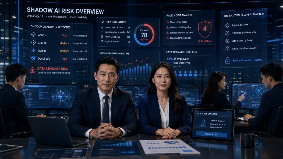 Shadow AI Jadi Risiko Bisnis: Mengapa Perusahaan Butuh Sistem AI Resmi