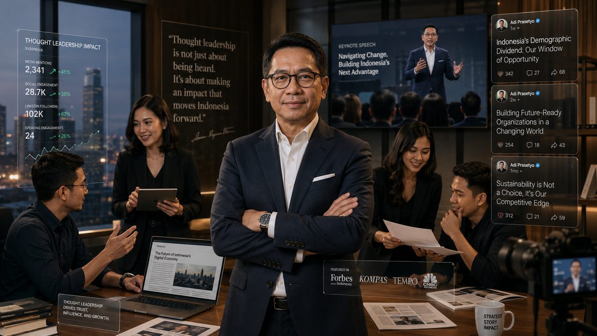 Thought Leadership Menjadi Aset Inti bagi Eksekutif dan Perusahaan di Indonesia