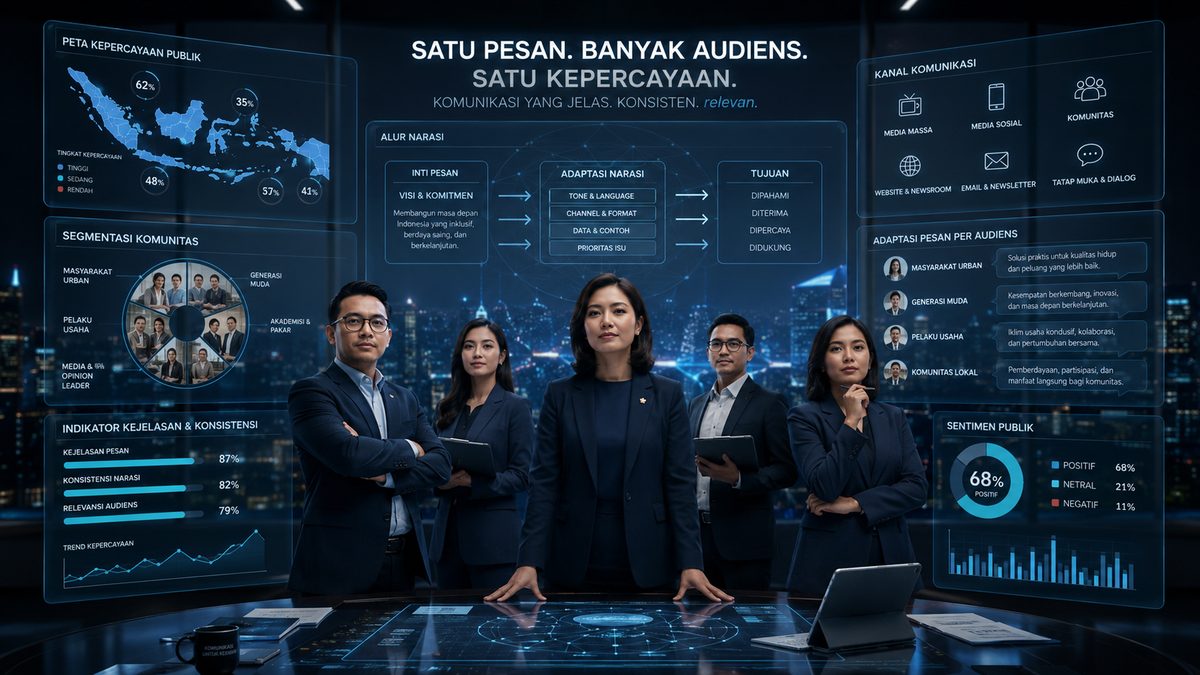 Fragmentasi Kepercayaan Publik: Mengapa Pemimpin Butuh Narasi yang Lebih Jelas
